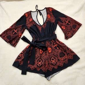 BLACKMILK Invocation Kimono Playsuit size medium